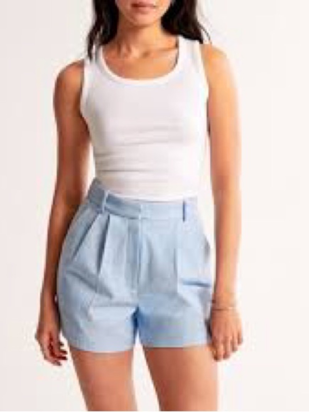 A&F Sloane Tailored Short BLUE size 31 Worn once